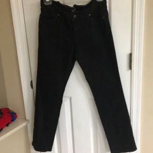 Old Navy black jeans.  Size 6 petite.